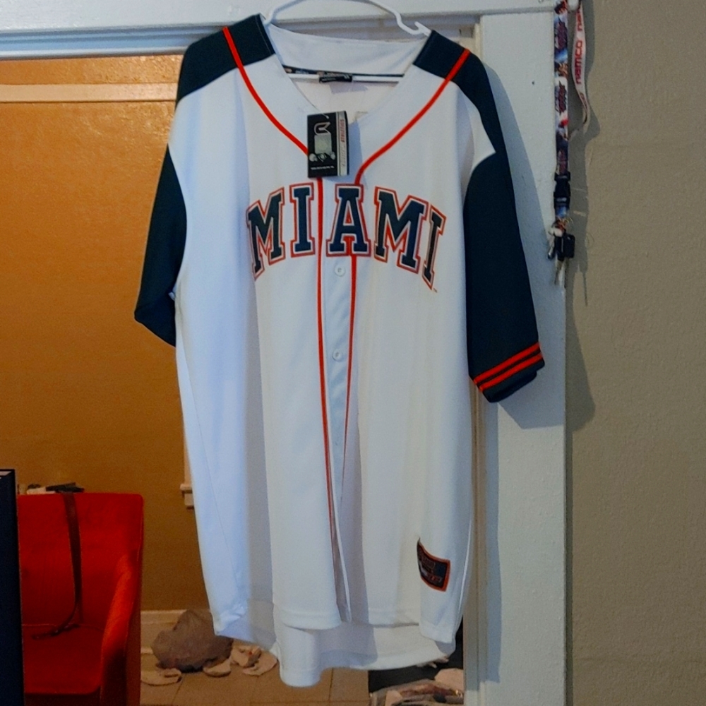 University is Miami Baseball Jersey